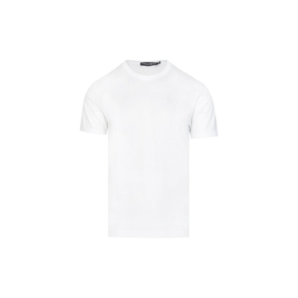  D&g  T-shirty Z Krótkim Rękawem D&g  G8jx7z G7wrn W0800 T-shirt White  