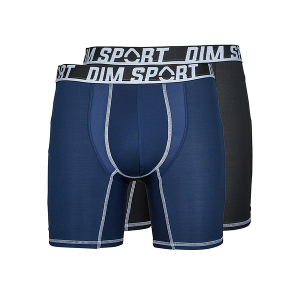  Dim  Bokserki Dim  Dim Sport Boxer Long Microfibre Pack X2  