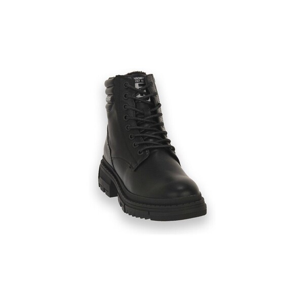  Dockers  Botki Dockers  100 Nappa Nero  
