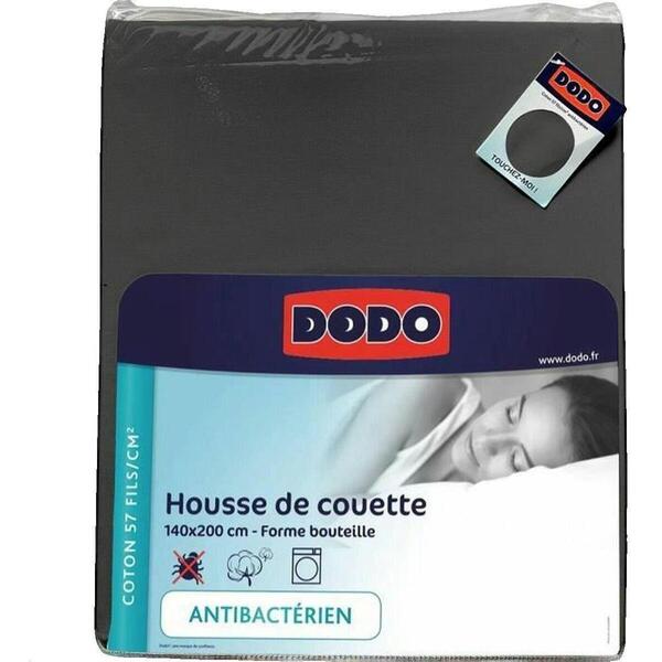  Dodo  Poszewka Na Kołdrę Dodo  Housse De Couette  140 X 200 Cm Anthracite  