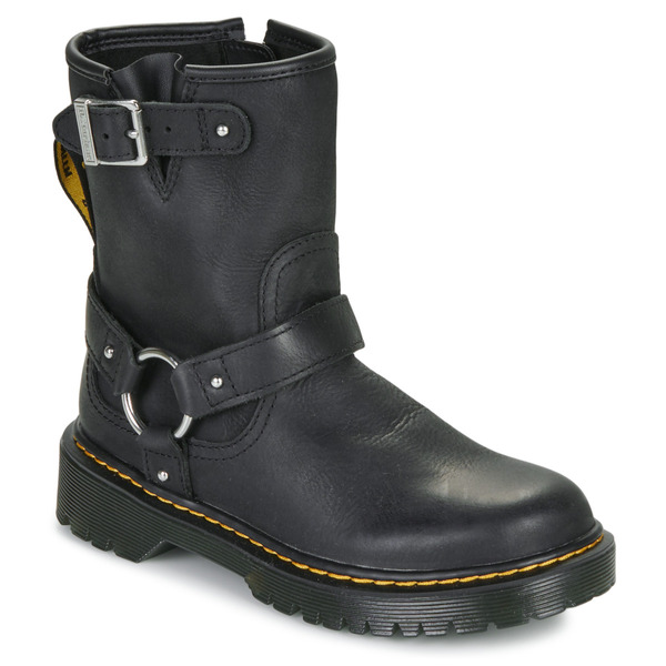  Dr. Martens  Buty Dziecko Dr. Martens  Genaya Black Wyoming  