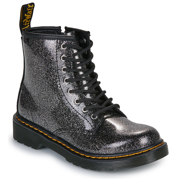  Dr. Martens  Buty Dziecko Dr. Martens  1460 J Black Silver Nebula Glitter  