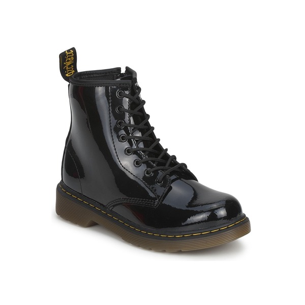  Dr. Martens  Buty Dziecko Dr. Martens  Jr Black Patent Lamper  