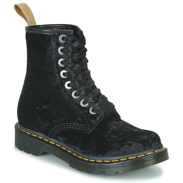  Dr. Martens  Buty Dr. Martens  Vegan 1460 Black Velvet  