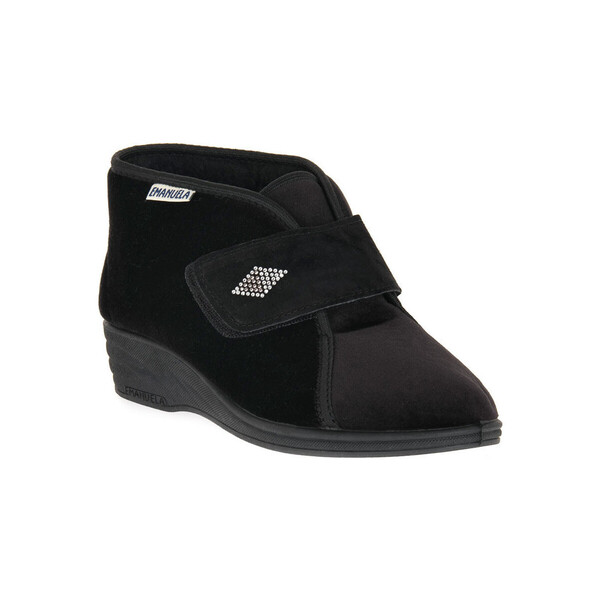  Emanuela  Buty Emanuela  536 Nero Pantofola  