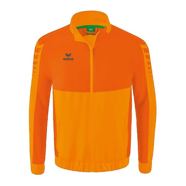  Erima  Bluzy Dresowe Erima  Veste De Survêtement  Six Wings Orange  