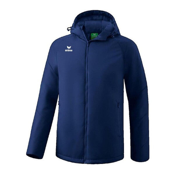  Erima  Kurtki Krótkie Erima  Veste  Team Bleu Marine Imperméable Et Rembourrée  