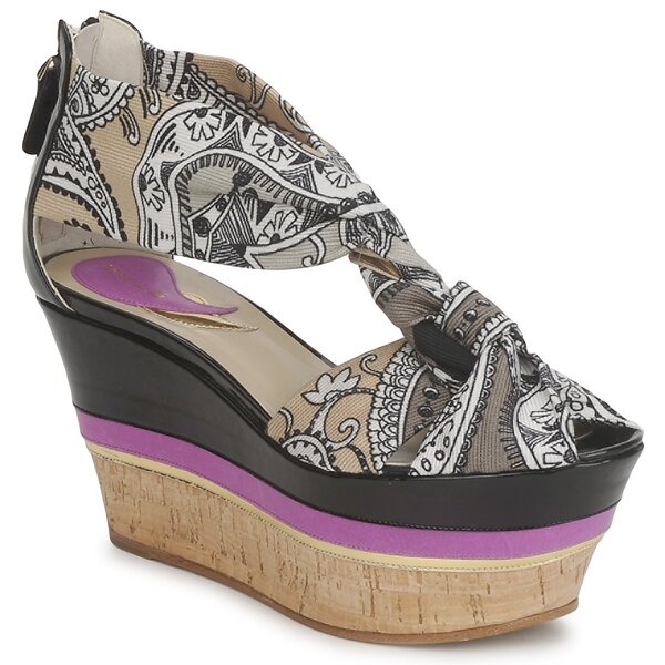  Etro  Sandały Na Koturnie Etro  3467  