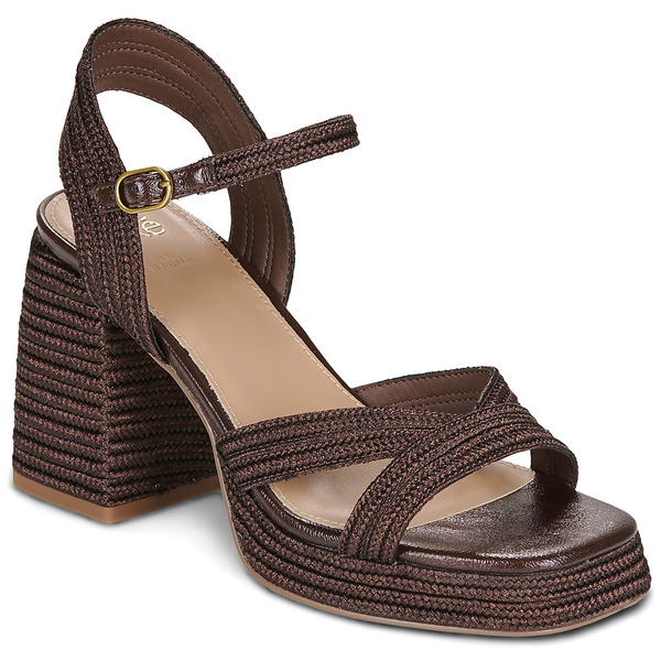  Exé Shoes  Sandały Na Obcasie Exé Shoes  Havana-002-rope-bronze  