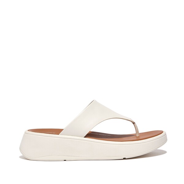  Fitflop  Japonki Fitflop  F-mode Leather Toe-post Sandals  