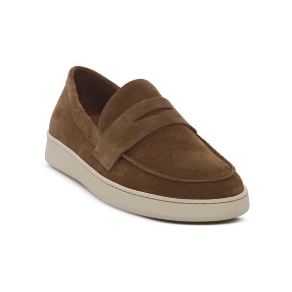  Frau  Mokasyn Frau  Suede Tofee  