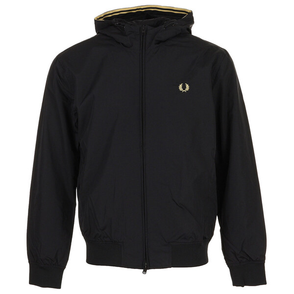  Fred Perry  Kurtki Wiatrówki Fred Perry  Hooded Brentham Jacket  