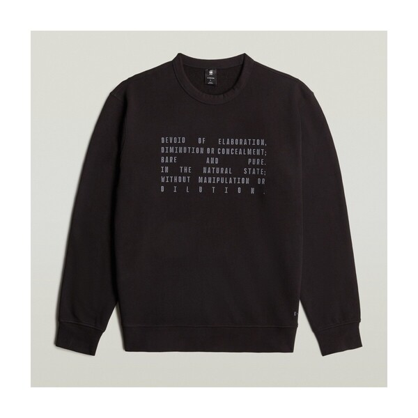  G-star Raw  Bluzy G-star Raw  Text Graphic R Sw  