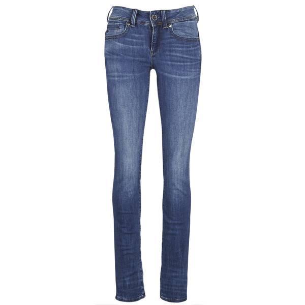  G-star Raw  Jeansy Straight Leg G-star Raw  Midge Saddle Mid Straight  