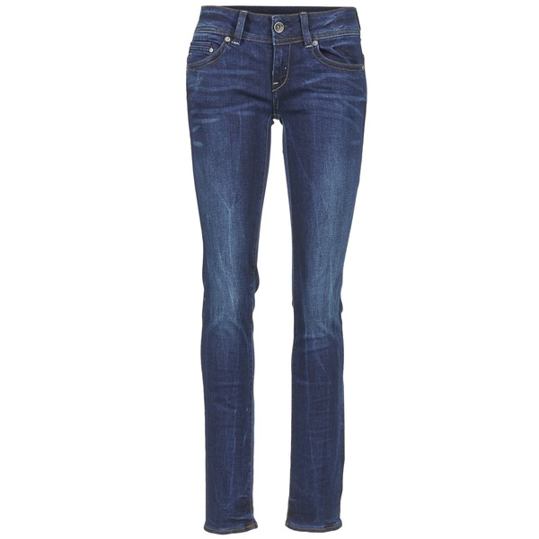 G-star Raw  Jeansy Straight Leg G-star Raw  Midge Saddle Mid Straight  