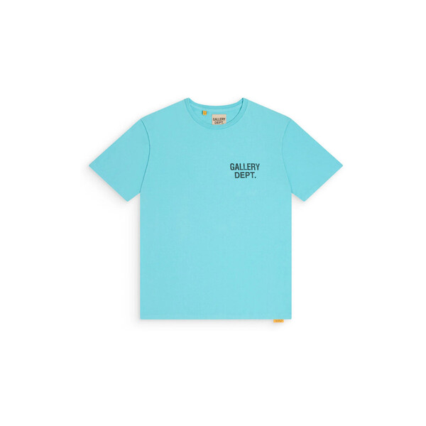  Gallery Dept  T-shirty Z Krótkim Rękawem Gallery Dept  Souvenir Tee Light Teal  
