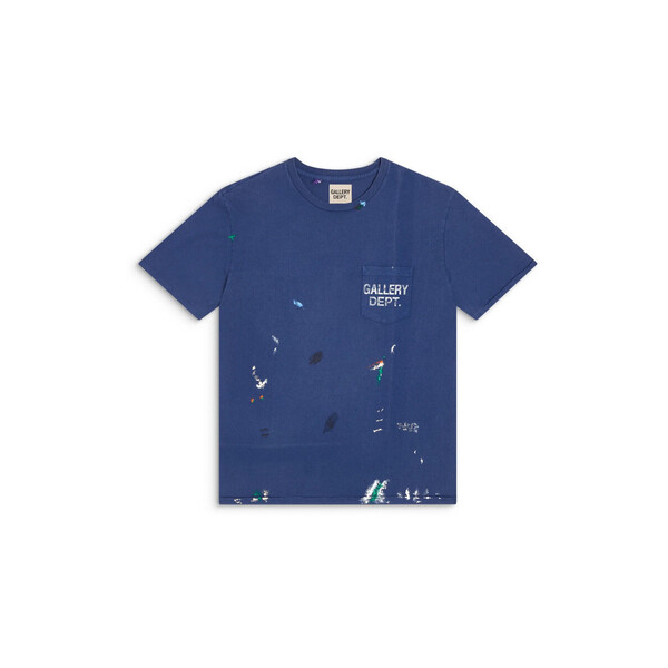  Gallery Dept  T-shirty Z Krótkim Rękawem Gallery Dept  T-shirt Souvenir Tee Navy Blue  