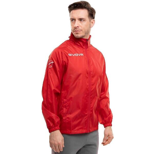  Givova  Bluzy Dresowe Dziecko Givova  Veste  Imperméable Rouge  