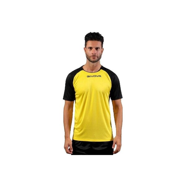 Givova  T-shirty Z Krótkim Rękawem Dziecko Givova  T-shirt  Capo Mc M Mac03 Jaune  