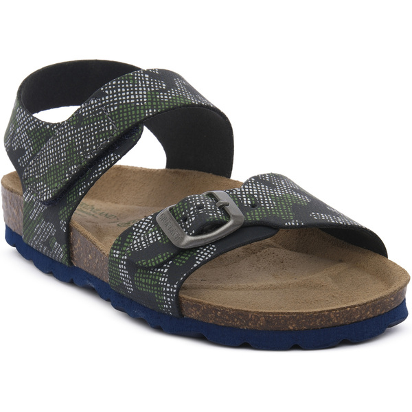 Grunland  Płaskie Sandały  Grunland  Blu Multi 40luce  