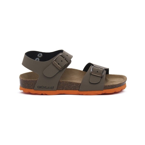  Grunland  Sandały Dziecko Grunland  Sb0901tortorarancio  