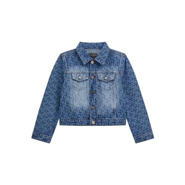  Guess  Kurtki Jeansowe Dziecko Guess  Rigif Denim Jacket  