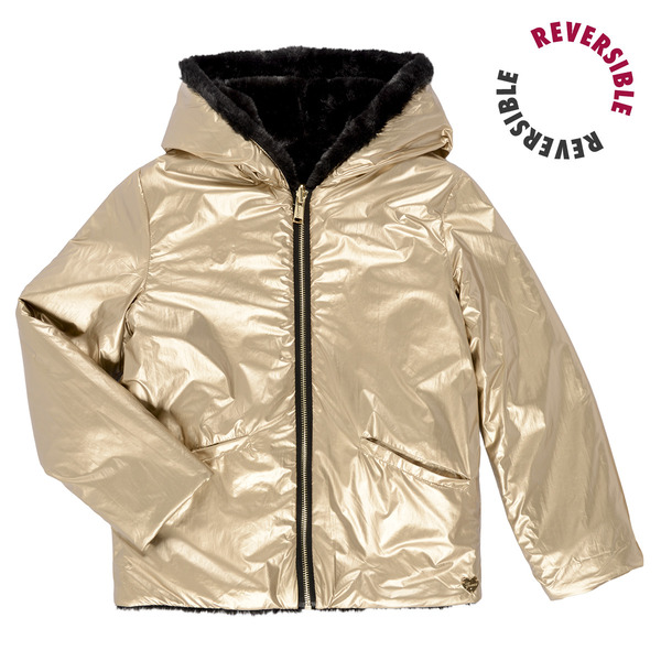  Guess  Kurtki Krótkie Dziecko Guess  Ls Reversible Faux Fur Jacket  