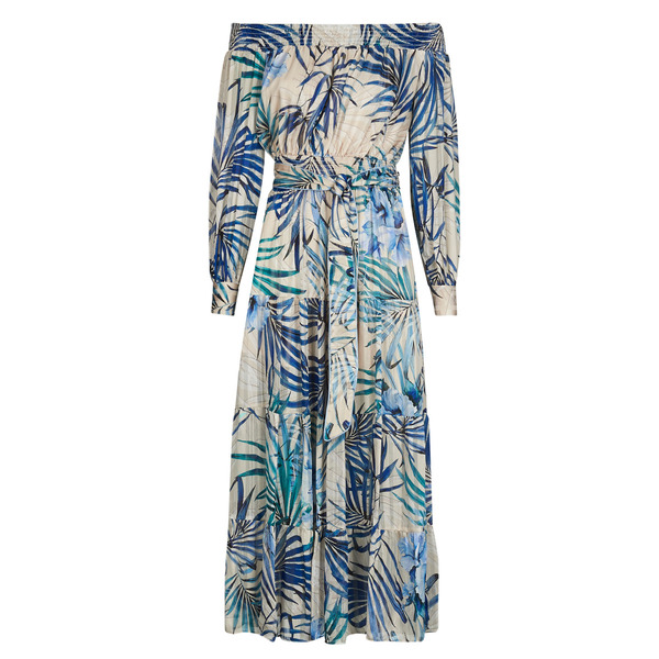  Guess  Sukienki Długie Guess  Josee Off Shoulder  