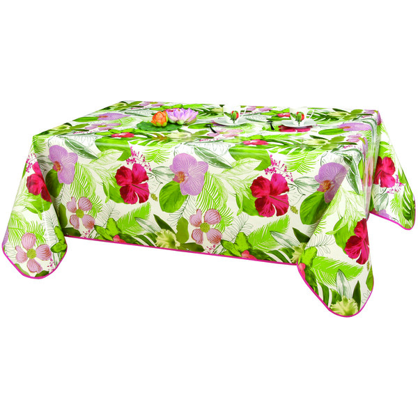  Habitable  Obrusy Habitable  Tropic - Vert - 140x200 Cm  