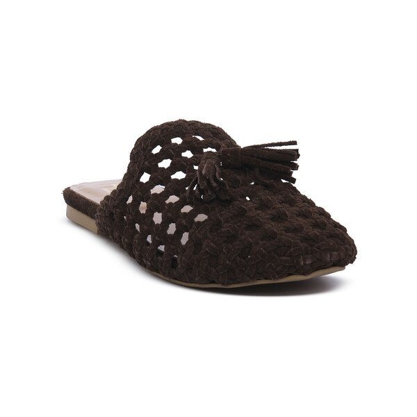  Hadel  Klapki Hadel  Dark Brown  