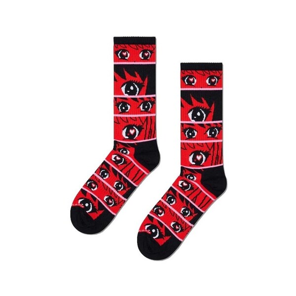  Happy Socks  Skarpetki Wysokie Happy Socks  Anime Stripes  