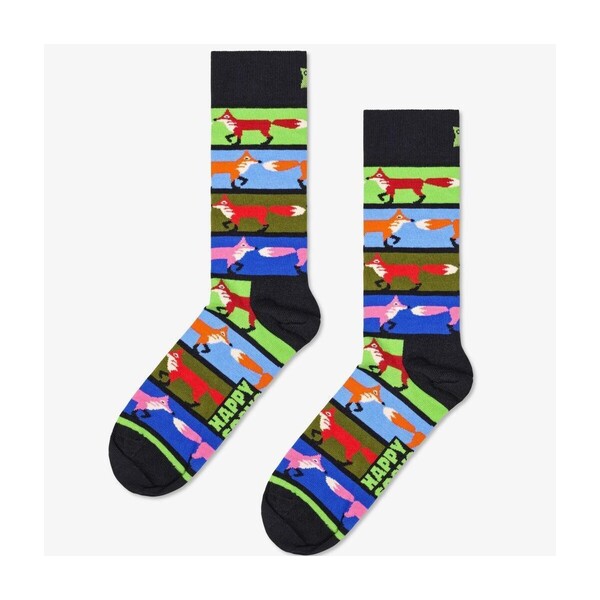  Happy Socks  Skarpetki Wysokie Happy Socks  Fox Stripe Sock  