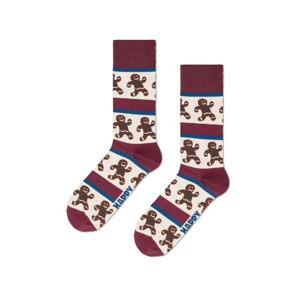  Happy Socks  Skarpetki Wysokie Happy Socks  Gingerbread Stripe  