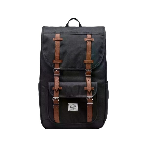  Herschel  Plecaki Herschel  Little American Mid Volume Backpack - Black  