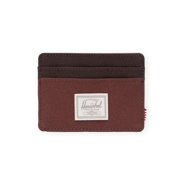  Herschel  Portfele Herschel  Charlie Wallet - Bitter Chocolate/dark Roast  