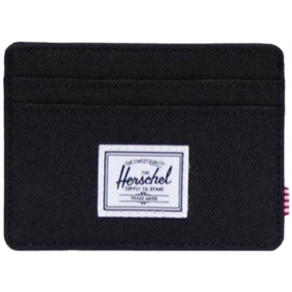  Herschel  Portfele Herschel  Charlie Wallet - Black  