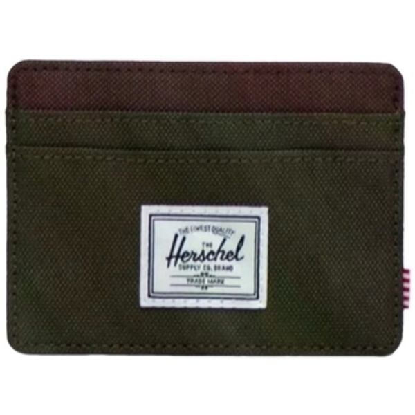  Herschel  Portfele Herschel  Charlie Wallet - Ivy Green/chicory  