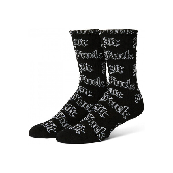  Huf  Skarpety Huf  Socks Fuck It Old English  
