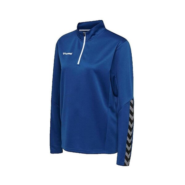 Hummel  Bluzy Hummel  Sweatshirt  Hmlauthentic Half Zip  