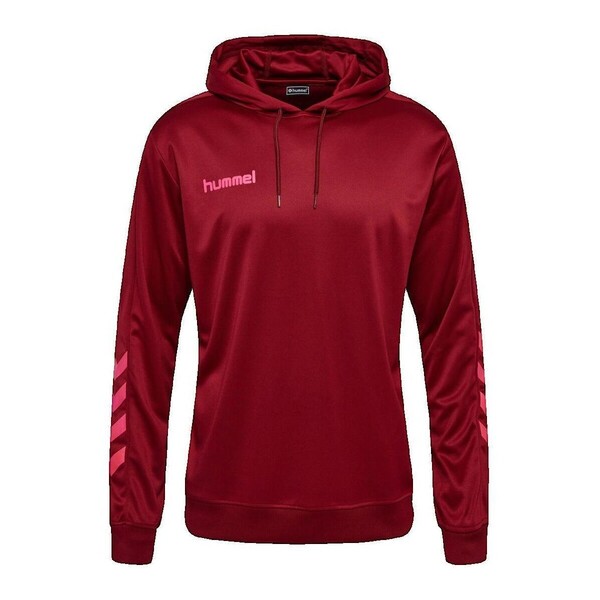  Hummel  Bluzy Z Kapturem Hummel  Sweat à Capuche  Promo Poly Rouge  