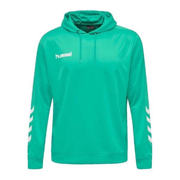  Hummel  Bluzy Z Kapturem Hummel  Sweat à Capuche  Promo Poly Vert  