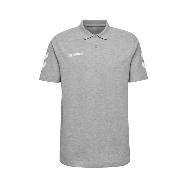  Hummel  Koszulki Polo Z Krótkim Rękawem Hummel  Polo  Hmlgo Cotton Manches Courtes Gris  