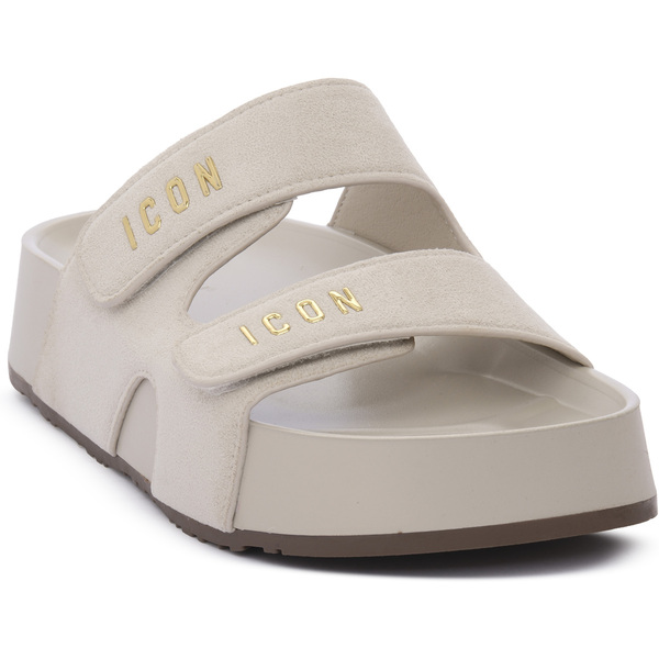  Icon  Klapki Icon  Beige  