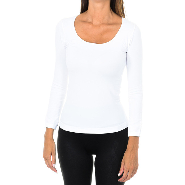  Intimidea  T-shirty Z Długim Rękawem Intimidea  210397-bianco  