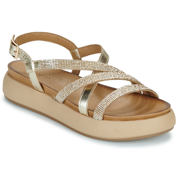  Inuovo  Płaskie Sandały  Inuovo  A96051-gold  