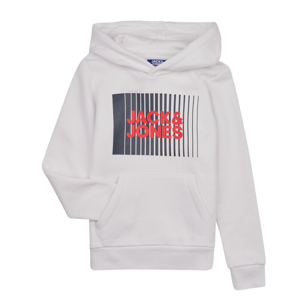  Jack & Jones  Bluzy Z Kapturem Jack & Jones  Jjelogo Tee Ls Oneck 2 Col Jnr  