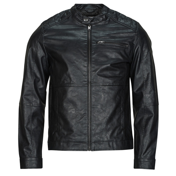  Jack & Jones  Kurtki Skórzane Jack & Jones  Jjedylan Pu Biker  