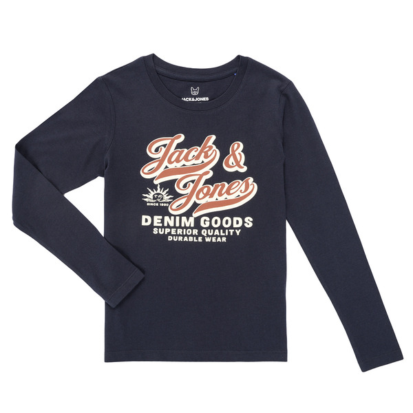  Jack & Jones  T-shirty Z Długim Rękawem Dziecko Jack & Jones  Jjelogo Tee Ls  