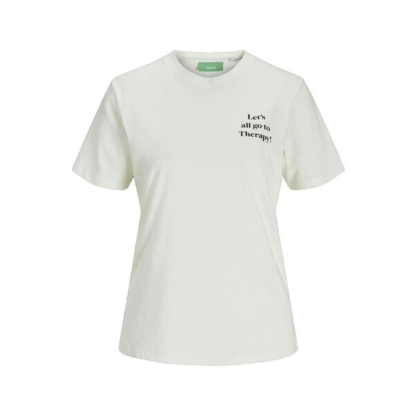  Jack & Jones  T-shirty Z Krótkim Rękawem Jack & Jones  T-shirt  Jjxx Naomi Beige  