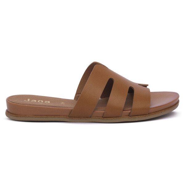  Jana  Klapki Jana  Tan Softline  